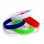 embossed silicone bracelet