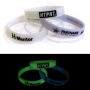 phosphorescent silicone bracelet